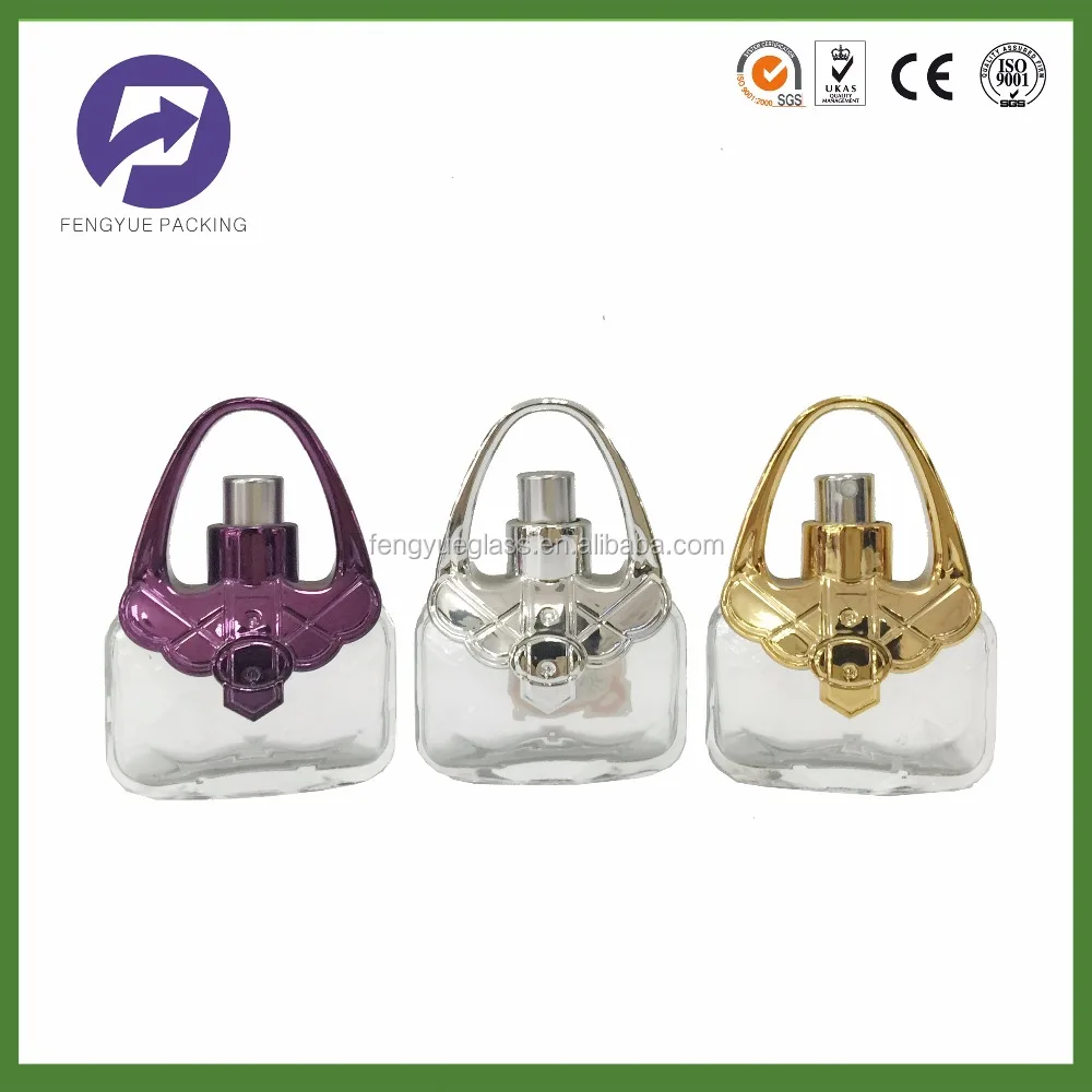 Fengyue 25ml Handbag Shaped Designer Perfume Bottle With High Fengyue 25ml Handbag Shaped Designer Perfume Bottle With High Quality Glass Product On
