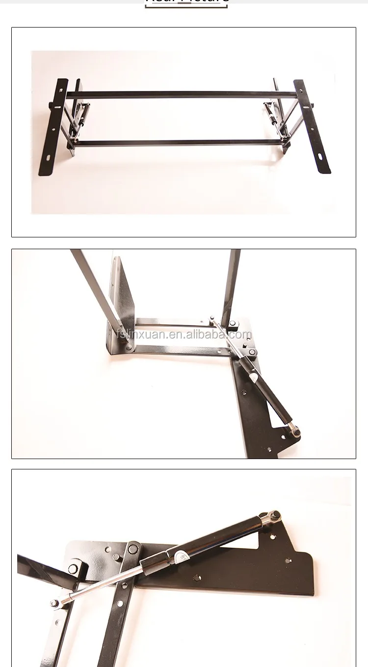 Height Adjustable Folding And Extension Lift Top Transformer Coffee