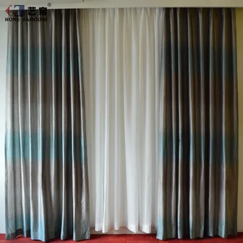 High End Horizontal Window Hotel Living Room Drapes Curtains