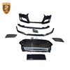 Suitable for A3 Upgrade Rs3 Front Bumper Lip with Grille Mesh Race Car Parts Plastic Car Accessories