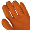 Popular orange color electrical workplace safety hand gloves for construction work