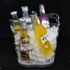 Latest Products float shape ps plastic ice bucket for beer champagne