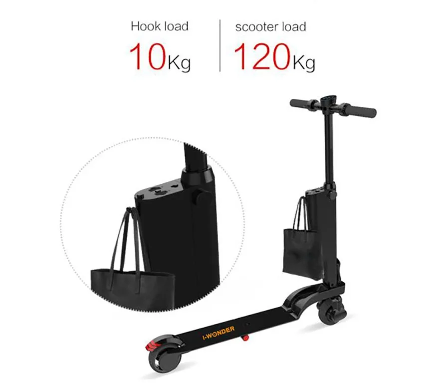 foldable backpack electric scooter