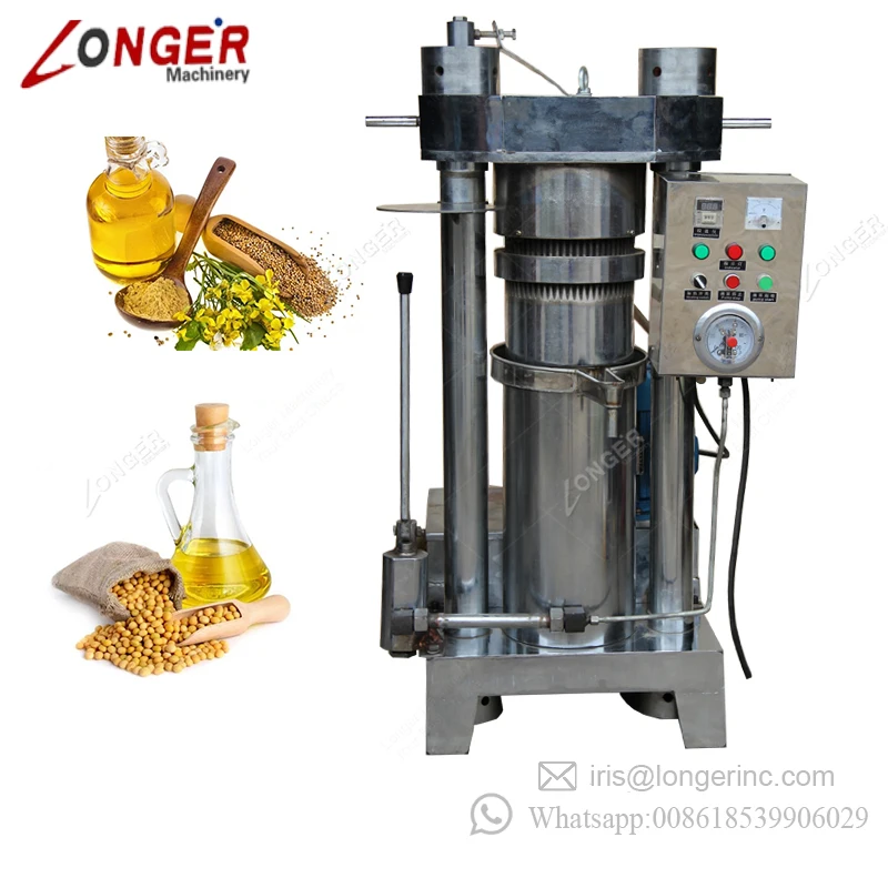 Trade Assurance Hydraulic Ginger Extraction Cooking Oil Manufacturing Manual Sunflower Olive Oil