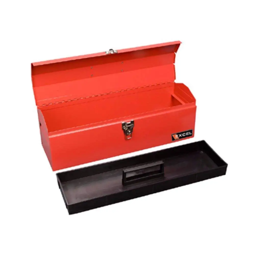 Buy Excel Tb101 Red 19 Inch Portable Steel Tool Box Red In Cheap Price