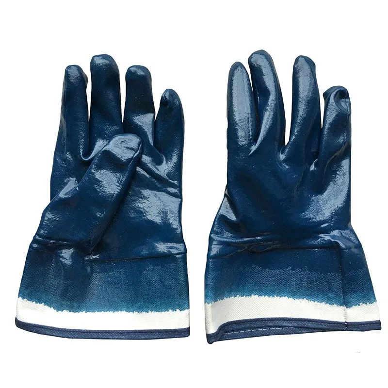 4safety Oil And Gas Resistant Nitrile Coated Cotton Jersey Gloves Buy