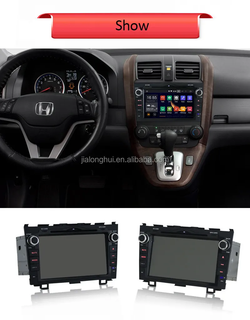Oem Android4 4 Double Din Car Radio Dvd Player For Honda Crv 8 Hd Touch Screen Car Gps Wifi Bluetooth Swc Usb Sd Aux 3g Option Buy Double Din Car