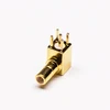 90 degree SSMB female jack connector for PCB PC/LAN Wireless