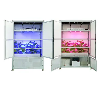 Automatic Intelligent Hydroponics System Led Plant Grow Cabinet