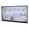 10 writing touch 55", 65", 70" and 84" WIFI LED interactive display with PC integrated