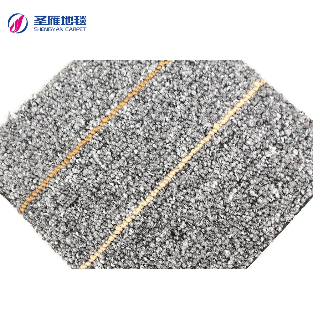 Asphalt Backing Waterproof Carpet Tiles Water Resistant Tile Washable