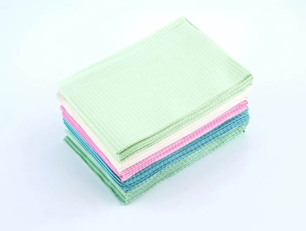 Aazon.co: Disposable Dental Patient Bibs, 3 Layer 50 Pack Paper Towel - View #11