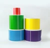 Adhesive Colorful Blank Direct Thermal Labels 3cm 4cm 5cm Custom Label Circle Stickers
