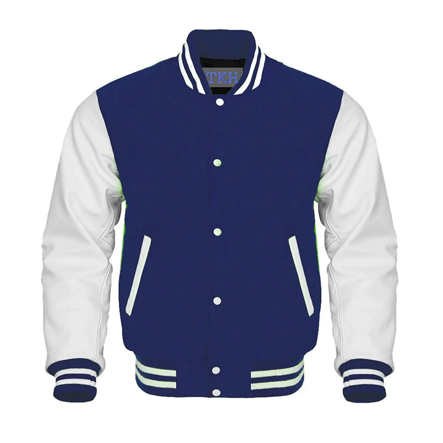 Cheap Baseball Jacket Blue And White, find Baseball Jacket Blue And ...