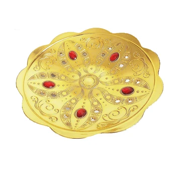 Dry Fruit Tray Hard Plastic Plates Indian Wedding Decorated Plates