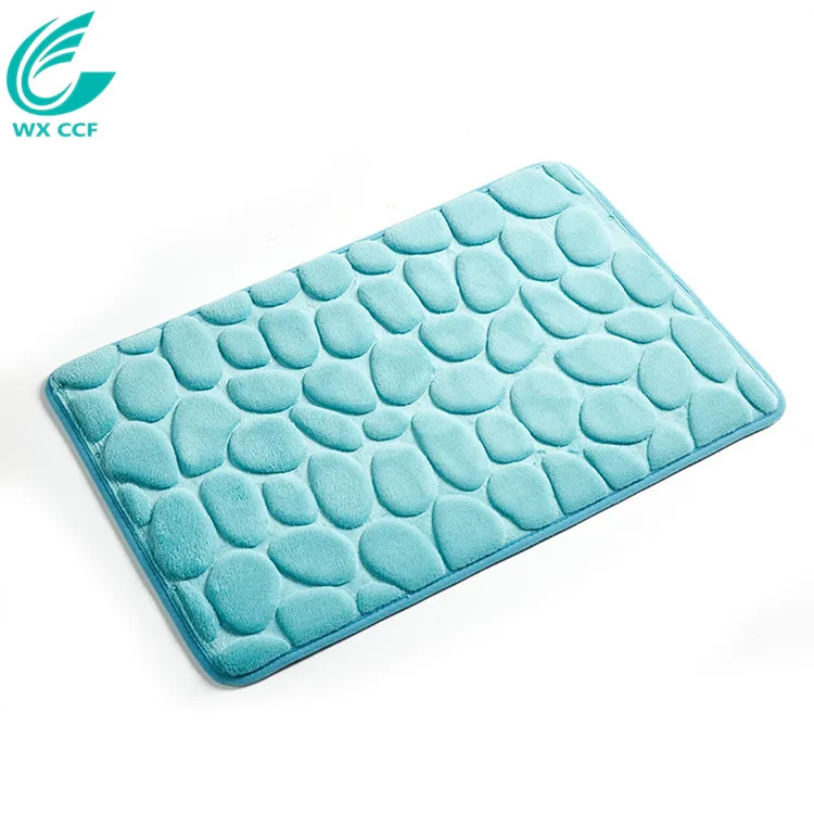 3d Cobble Stone Shaped Memory Foam Bath Mat Rug Buy Cobble Mat,Stone