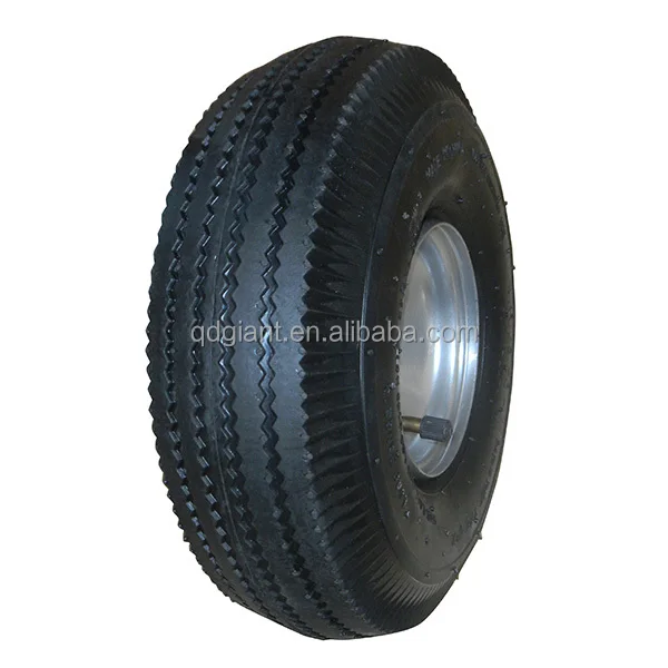 3.50-4 pneumatic wheels for garden trailers
