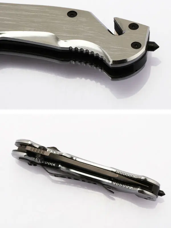 Amazon Style Pocket Knife Black Oxide Blade Big Folding Survival