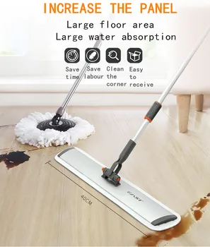 Swift Microfiber Mop High Quality Hands Free Twist Magic 360 - Buy ...