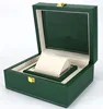 Luxury Representative brand your logo green wooden watch box