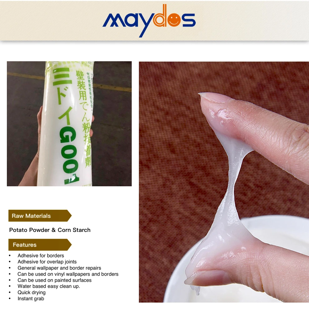 Maydos Starch Powder Glue For Wallpaper Buy Wallpaper Powder Glue