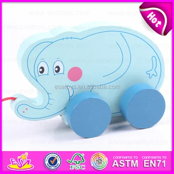 pulley elephant toy