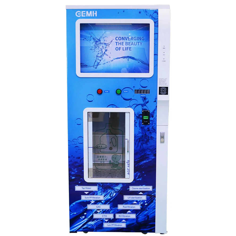 Water Refilling Station Philippines Sale Standard Water Vending Machine