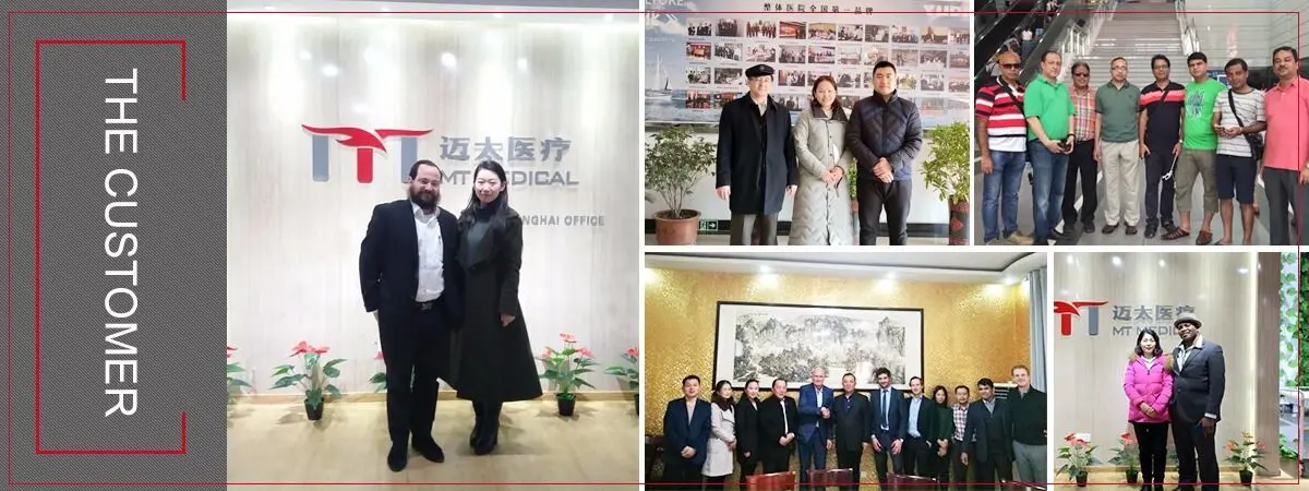 High quality manual double shake stripplate luxury central control castorshospital bed