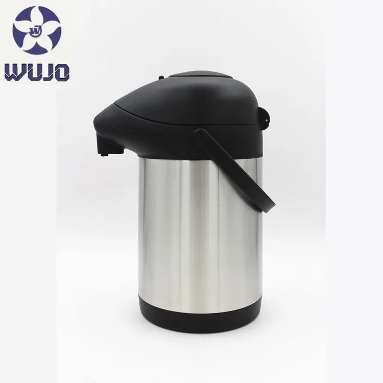New THERMOS 2.5L Double Wall Vacuum Insulated Stainless Steel Pump Pot Free Post 