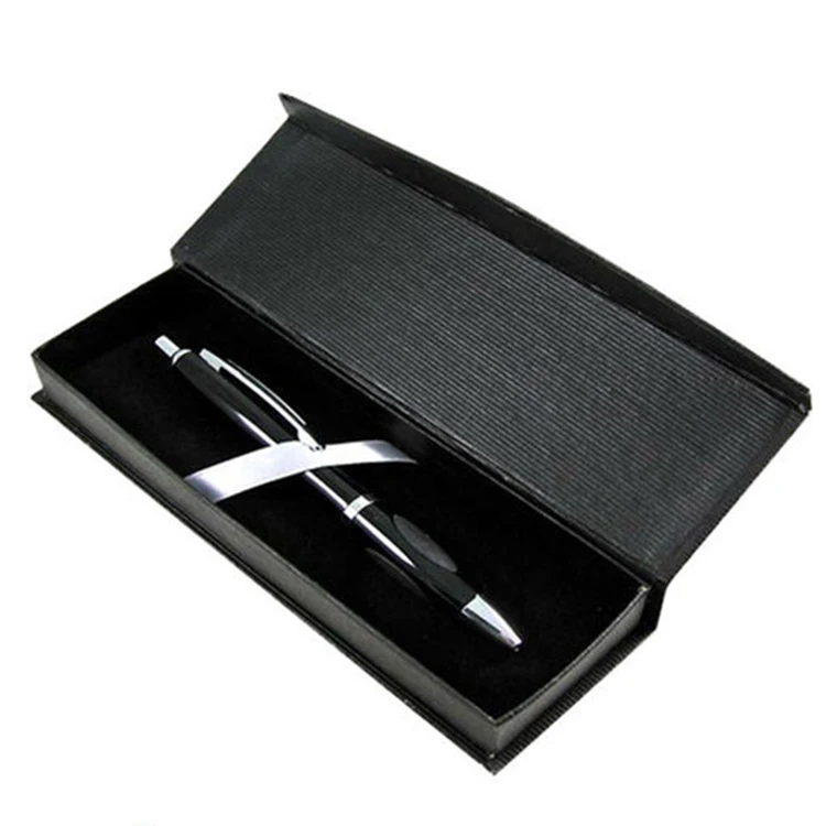 High-grade Customized Black Cardboard Gift Boxes Cardboard Pen Box For ...