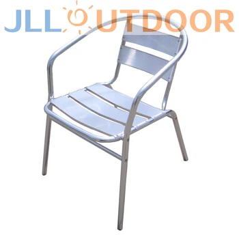 Outdoor Bistro Patio Garden Stacking Aluminum Chair Buy
