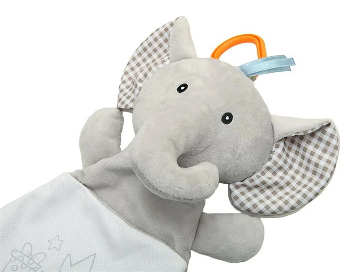 high quality plush soft toys soothing toy baby candy bag