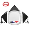 Professional manufacture mini 80cm light shed four colors background photo studio