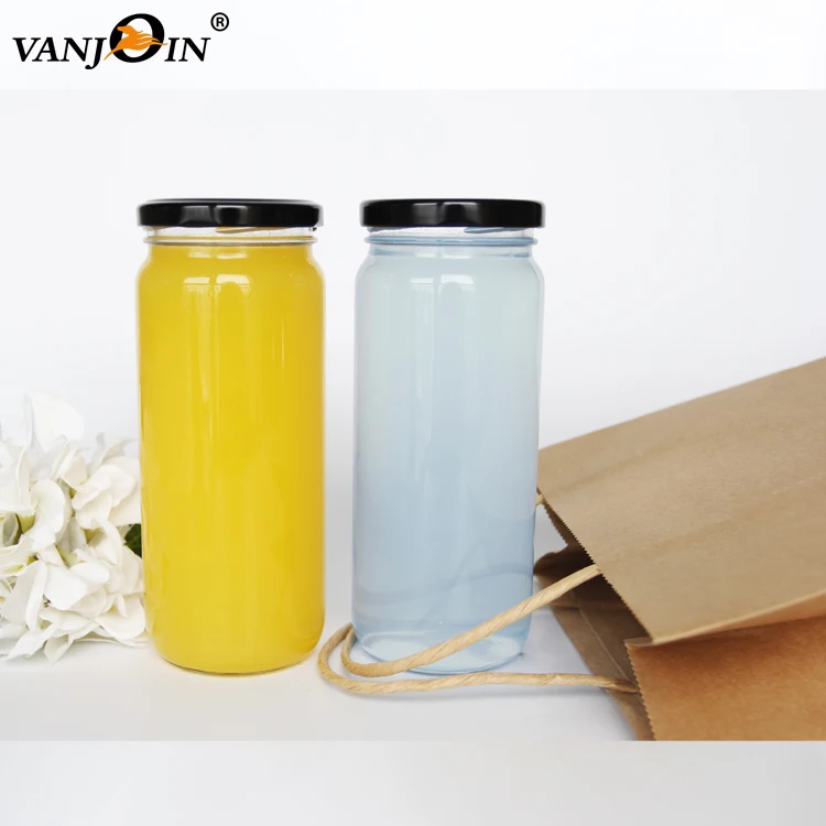 Juice Bottles 16 Oz 500 Ml Straight Sided Juice Glass Jars For Smoothie Wholesale Buy Glass