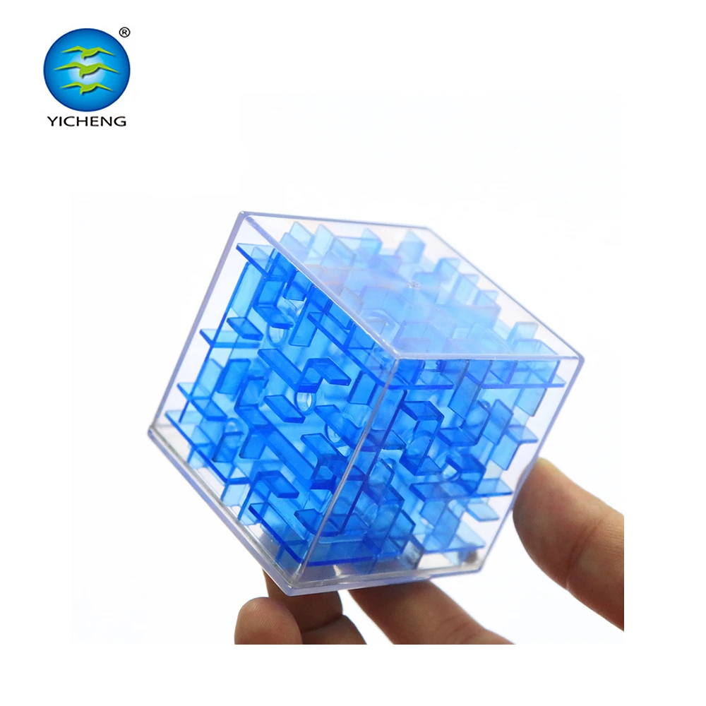 Educational 6x6x6 Maze Cube Game With Metal Rolling Ball Inside Buy