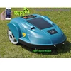 hot sale cordless lawn mower robot, robot grass cutting with software update available,remote controlled