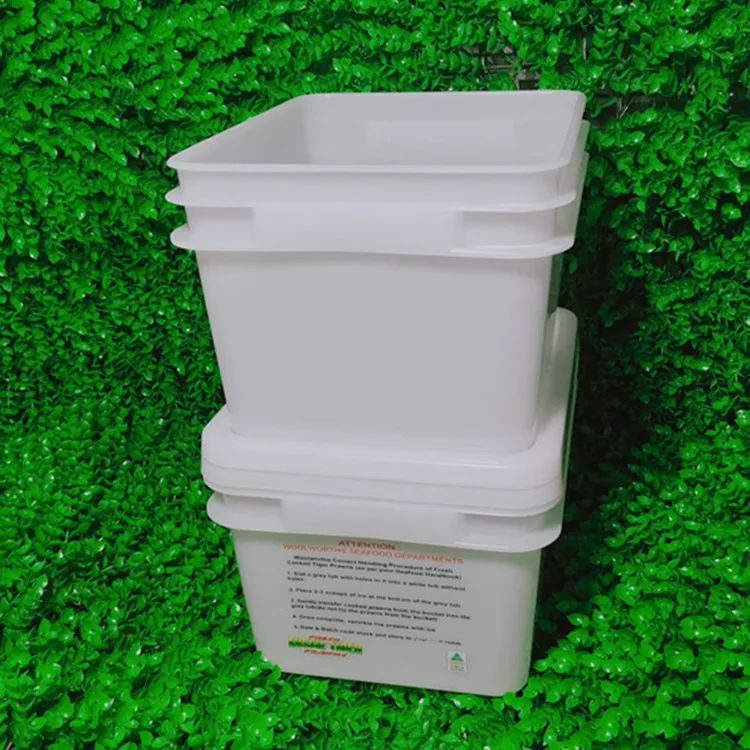 100% virgin PP Material Food Grade  8L Plastic Bucket