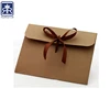 17111302 Add your logo custom greeting gift card holder envelope with ribbon bow