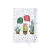 Zogift cute kawaii school children stationery gift notebook waterproof cartoon cactus notebook with logo