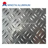 Bright finish aluminum embossed checker plate astm coil 3003 orange peel
