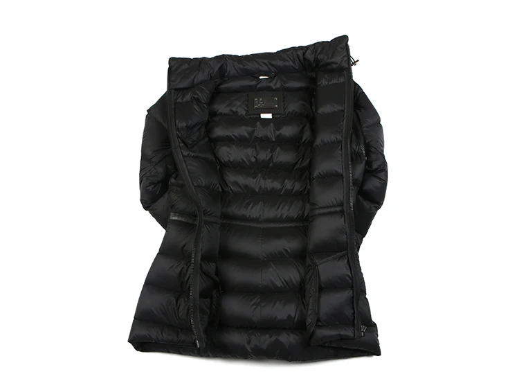 High quality comfortable outside removable hat down jacket for women winter 