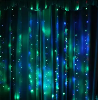 Twinkle Star 300 Led Window Curtain String Light For Christmas Wedding Birthday Party Home Garden Bedroom Outdoor Indoor Wall Buy Holiday Lights Ce