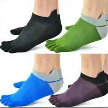 Moderné pánske nízke prstové ponožky z Aliexpress