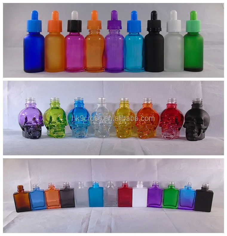 square glass bottles 30ml wholesales dropper bottles for e juice bottles with gift box