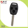 New style 3 button remote slicone car key blanks with rubber head,Car key blanks plastic head key car