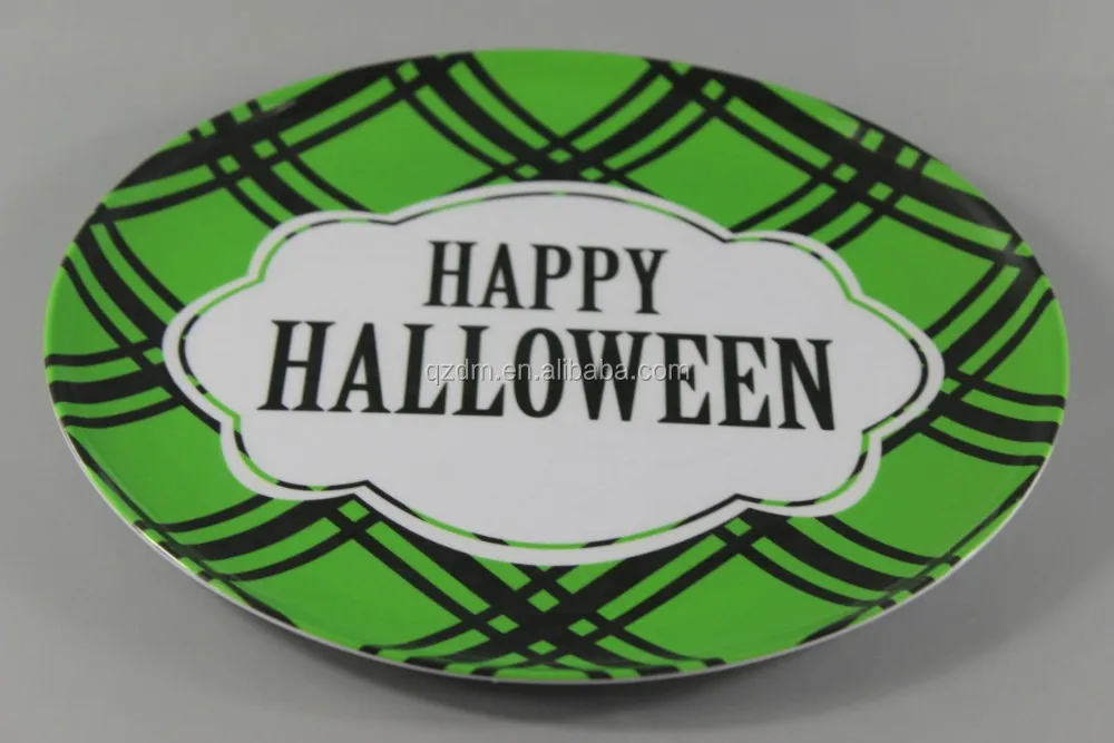2016 Halloween Design Melamine Party Plates And Dishes
