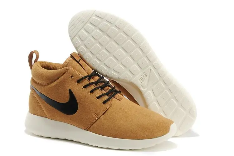 nike roshe run mujer marron