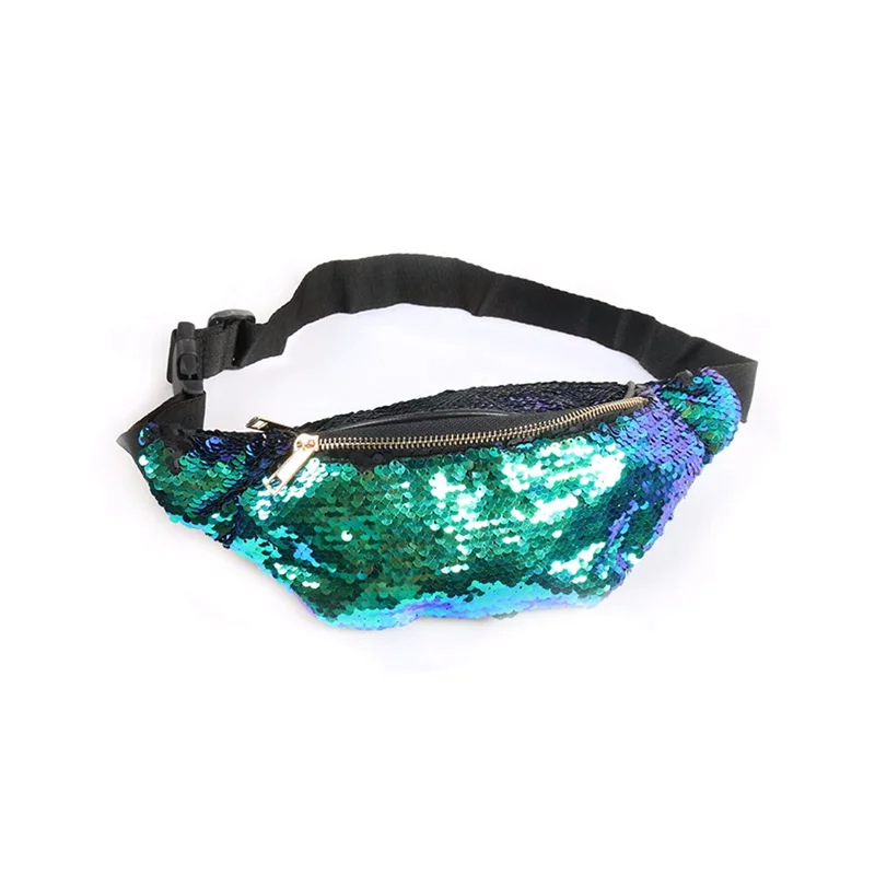 sequins fanny pack