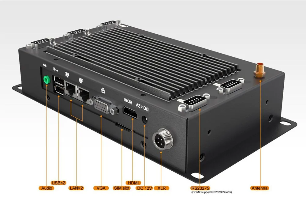 Open Frame Linux Industrial Embedded Pc With 7 Inch 4wire Resistive