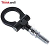 Chrome Aluminum Front Rear Bumper Racing Style Tow Hook